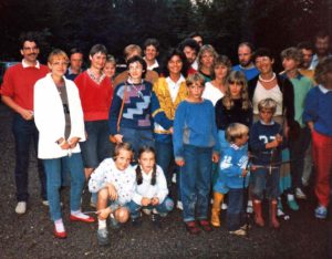 Klassentreffen der 13b 1986